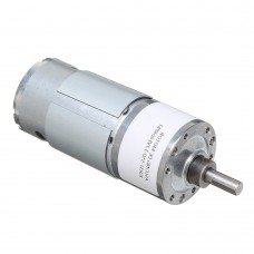 JGB37  550 Large Torque Gear Motor DC12V Reducer Motors Reversed with Metal Gearbox Cooling Fan